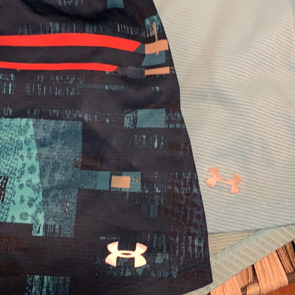 Two Under Armour Heat Gear Tanks
